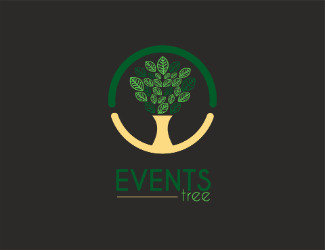 Projekt logo dla firmy events tree | Projektowanie logo